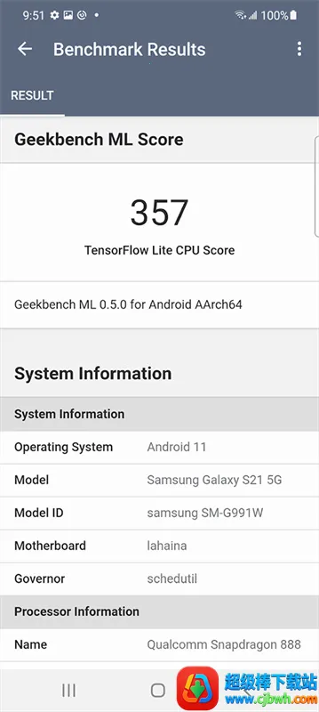 Geekbench ML