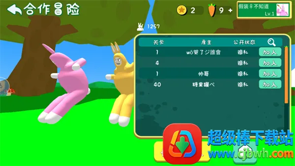 超级兔子人双人 超级兔子人双人
