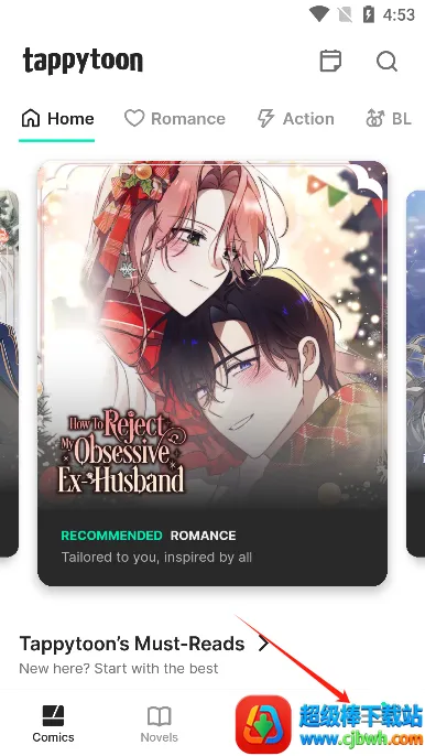 Tappytoon�����ֻ���