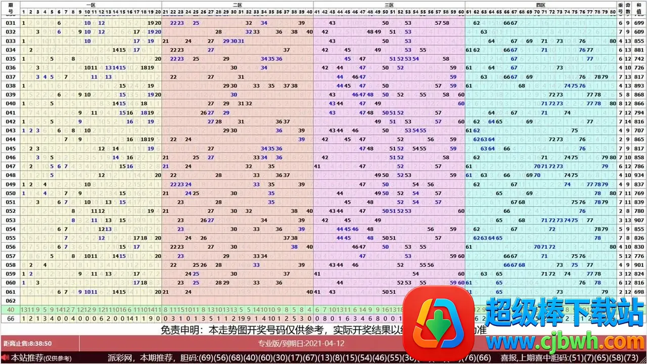 派彩电子走势图TV版(彩票走势图) 派彩电子走势图TV版(彩票走势图)