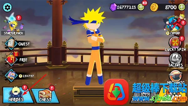 火柴人忍者大战内购版 火柴人忍者大战内购版